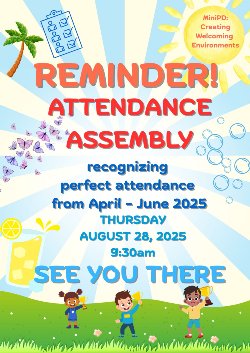 ATTENDANCE ASSEMBLY